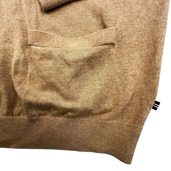 Nautica Cardigan Sweater Men’s XL Brown Long Sleeve Button Pockets Grandpa - Picture 5 of 9